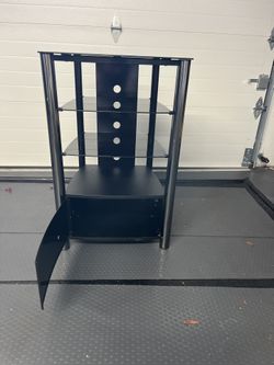 Black Computer Stand