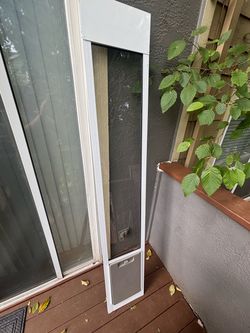 Sliding Glass Door Pet Door Insert Panel