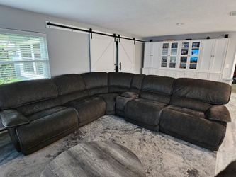 Kanes Furniture Power Recliner Sectional