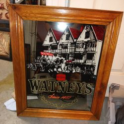 Watneys Beer Mirror Framed Since 148721x15London England Public Bar