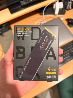 WD_BLACK SN850X NVMe 4TB SSD