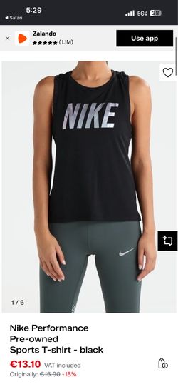 Nike Black Tank Top