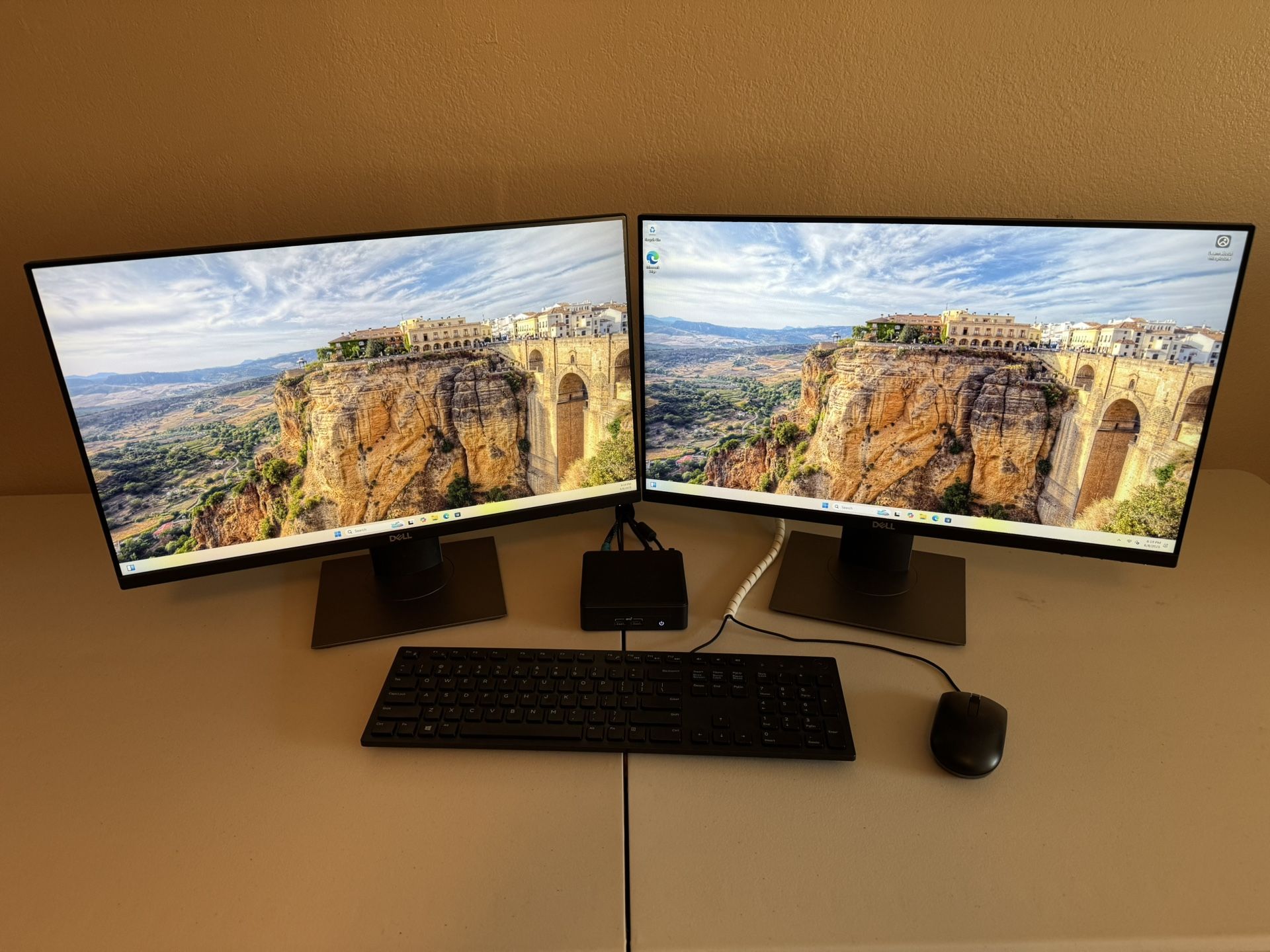 NUC Mini PC setup