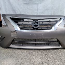 2012-2014 Nissan Versa Sedan Front Bumper Original