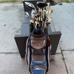 24 Golf Club Mix Variety Of Righties and Lefties / Callaway, Taylormade , Big Bertha