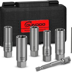 7pcs Bolt Extractor Kit, Stripped Bolt Extractor Set