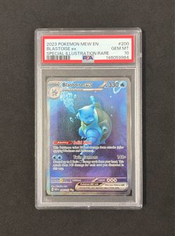 Blastoise ex 200/165 PSA 10