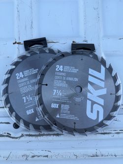 SKIL 7-1/4" 24-Tooth Framing Saw Blades – 2 Pack