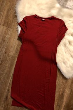 1XL red dress