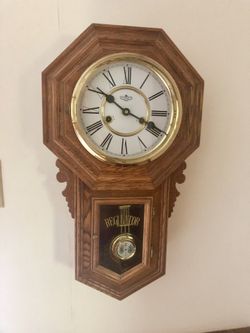 Vintage Wall Clock w/Chime