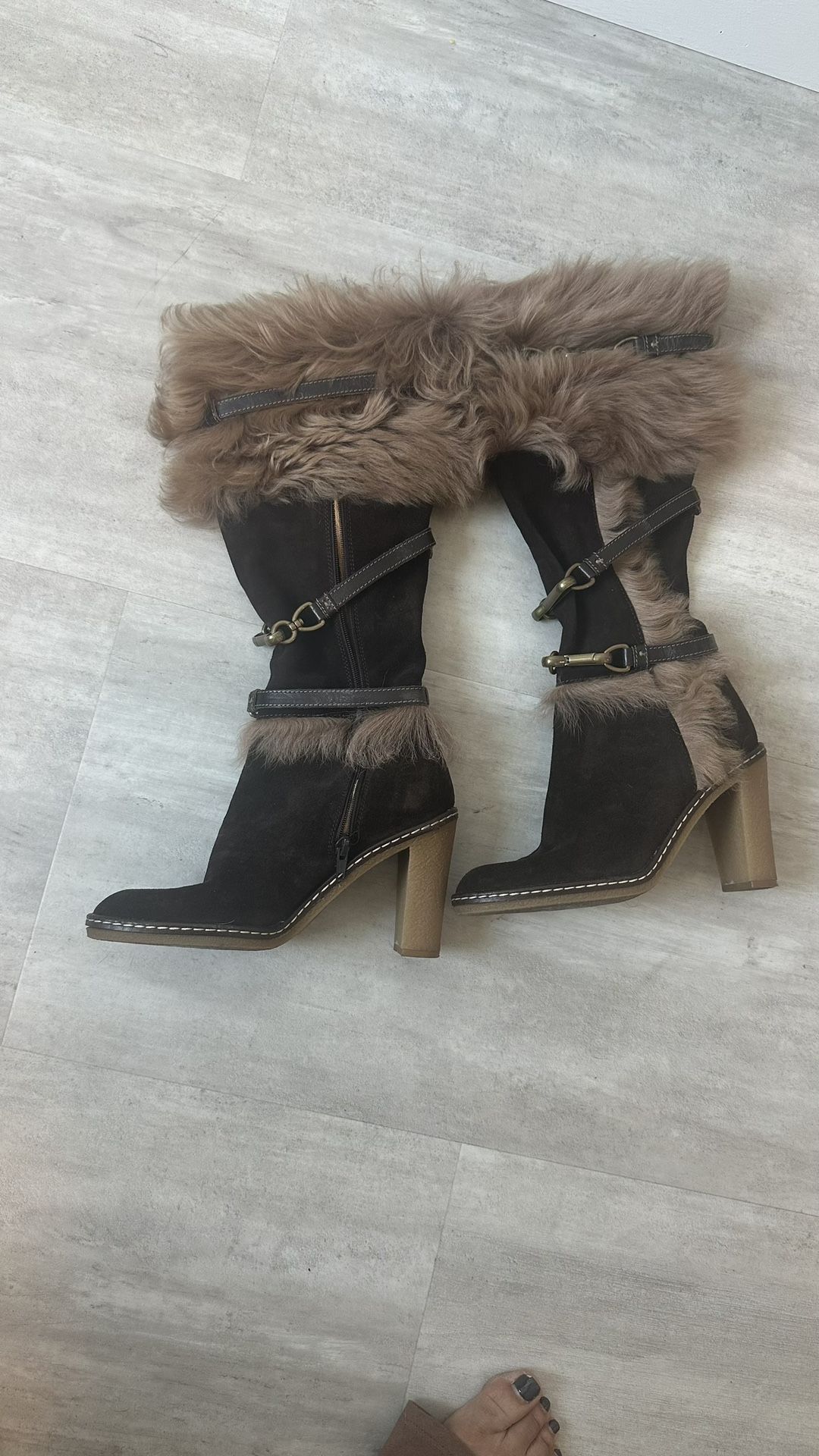 Vintage coach boots