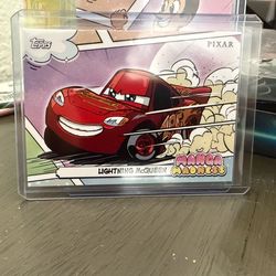 Disney neon lightning McQueen