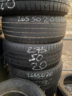 275/50/20 - used tires