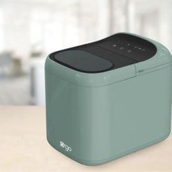 Orgo Products The Aspen Countertop Ice Maker, Bullet Ice Type, 33 lbs of Ice, Green