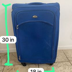 Maleta / Valija 30 in x 18 in (azul) 