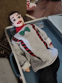Ventriloquist doll puppet