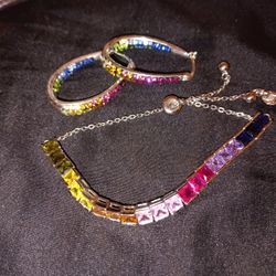 Bracelet And Earrrings