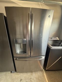 ✨ Refrigerador GE de Acero Inoxidable – French Door ✨
