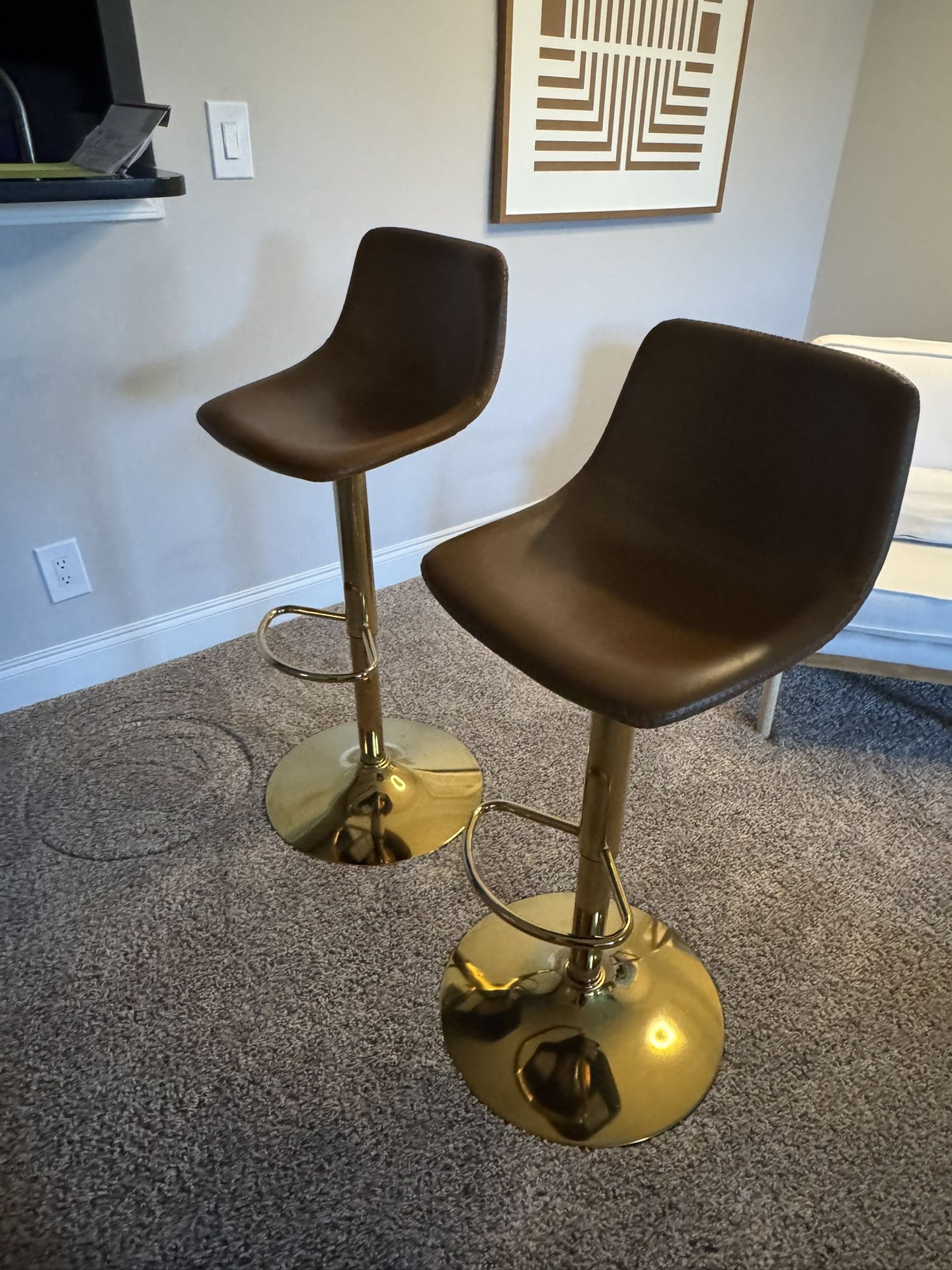 2 Bar Stools Like New