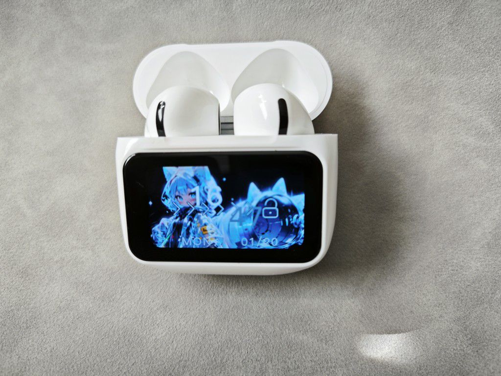 Noise Cancellation Wireless
Earphone Touch Screen Bluetooth 5.3 TWS Earbuds Waterproof