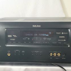 Denon AVR -1708 Multi-zone AV Surround Receiver W/no Remote
