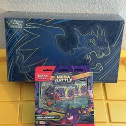 Mega Charizard X Ex UPC + Mega Gengar Battle Deck