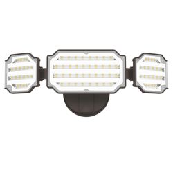 LEPOWER 4500LM Outdoor Flood Lights, 45W LED Flood Light, Exterior Flood Lights Switch Controlled, 5000K, 3 Adjustable Heads IP65 Waterproof Outdoor L