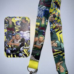 One Piece - Zoro Card Holder And Lanyard