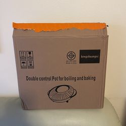 Double control pot for boiling and baking 