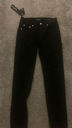 Black purple jeans size 28