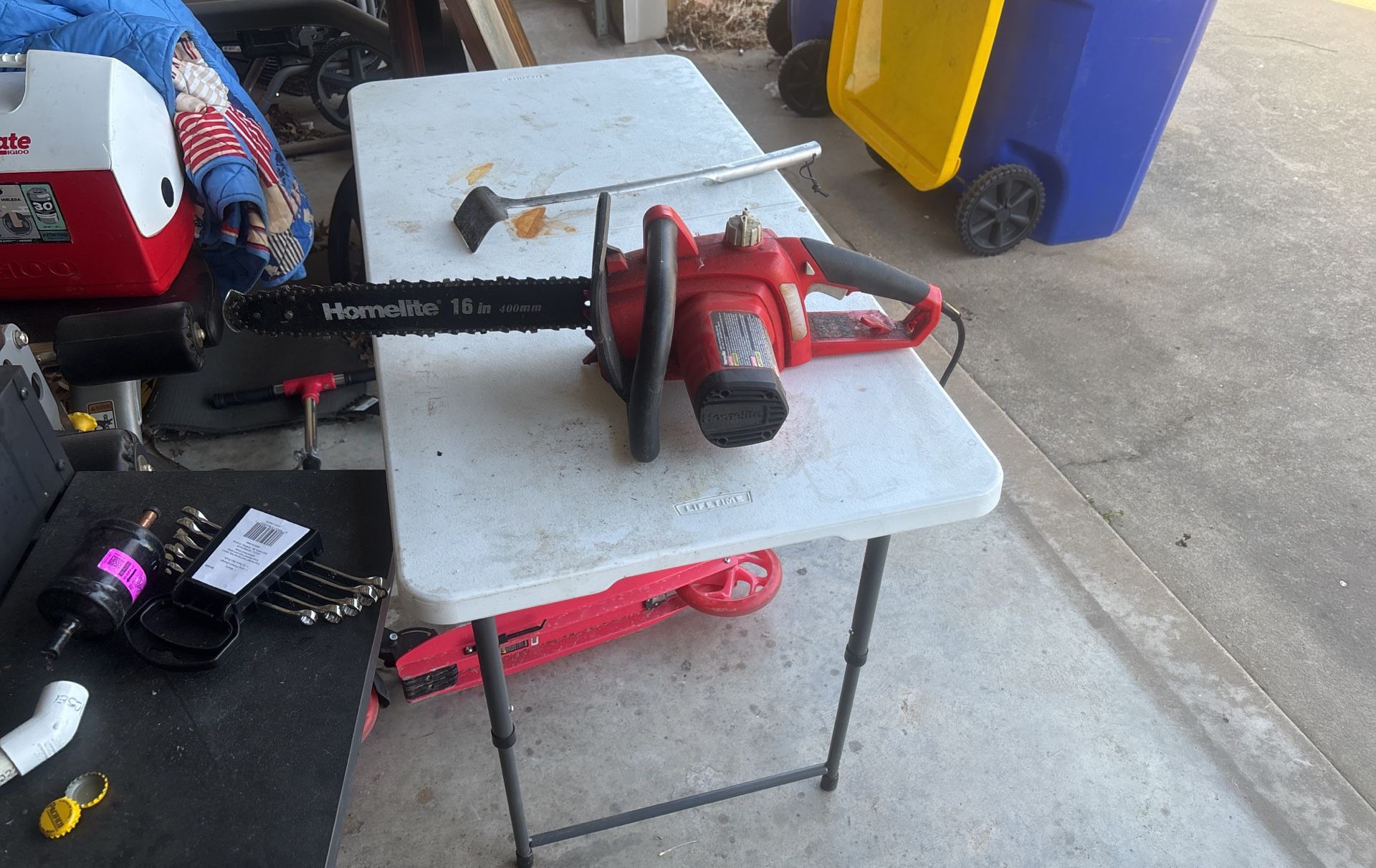 Electric Chainsaw…