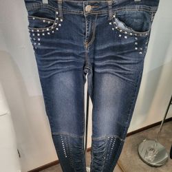 RARE! Rocawear Studded Skinny Jeans Size 9
