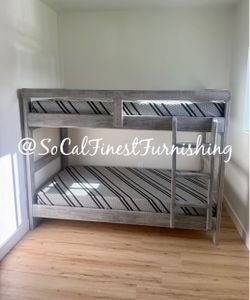 New Twin Bunk Bed And Mattress