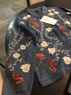 Vintage Denim and Co jacket and long skirt