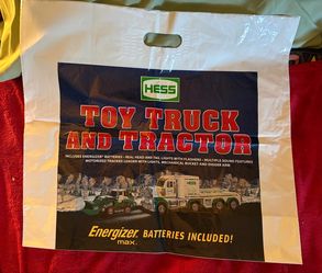 2 Hess Truck Collector Bags