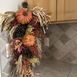 Door  Decoration  Autumn Colors 