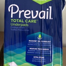 Prevail Total Care Underpads
