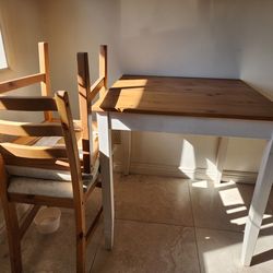 IKEA Dining Table and Two Chairs Set