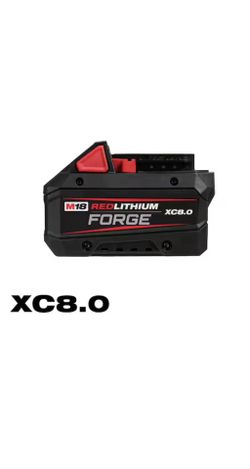 New Milwaukee 48-11-1881 M18 Forge Lithium 8 Amp Battery