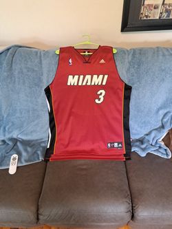Adidas Swingman Dwyane Wade Heat Jersey  Red