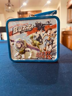 Toy Story metal lunchbox with stickers