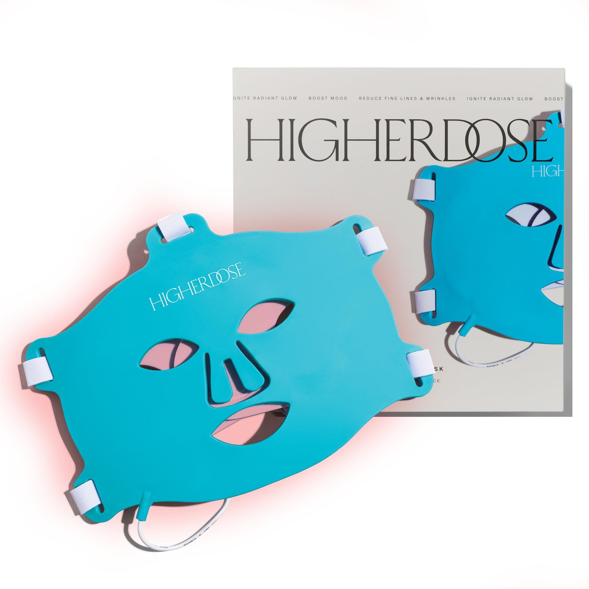 New In Box HIGHER DOSE RED LIGHT FACE MASK Orig $350