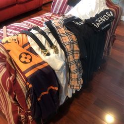 Misc: Shirts Jackets Belts