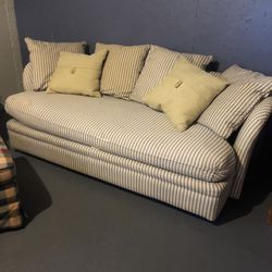 Crate & Barrel. Sofa & Love Seat.    FREE