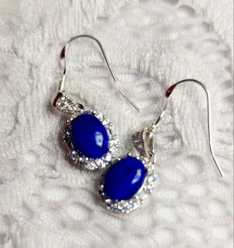 Lapis Lazuli In Sterling Silver Setting