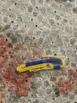Blue And Yellow Bracelets