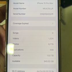 Iphone 15 1tb