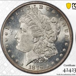 1879-O $1 Morgan Dollar AU58