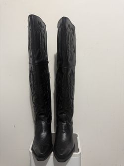 High Knee Western boots / botas vaqueras