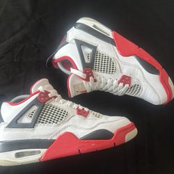 🔥Air Jordan 4 Retro OG Mid “Fire Red” (2020)